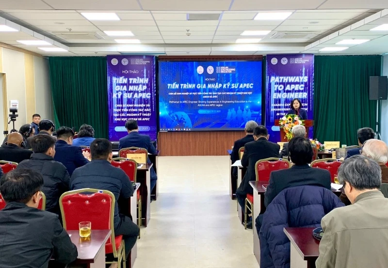 Đào tạo lực lượng kỹ sư gia nhập kỹ sư APEC