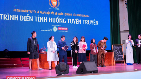 [CÔNG CHIẾU] Vòng Chung kết Hội thi “Tuyên truyền pháp luật bảo vệ quyền lợi người tiêu dùng” năm 2024