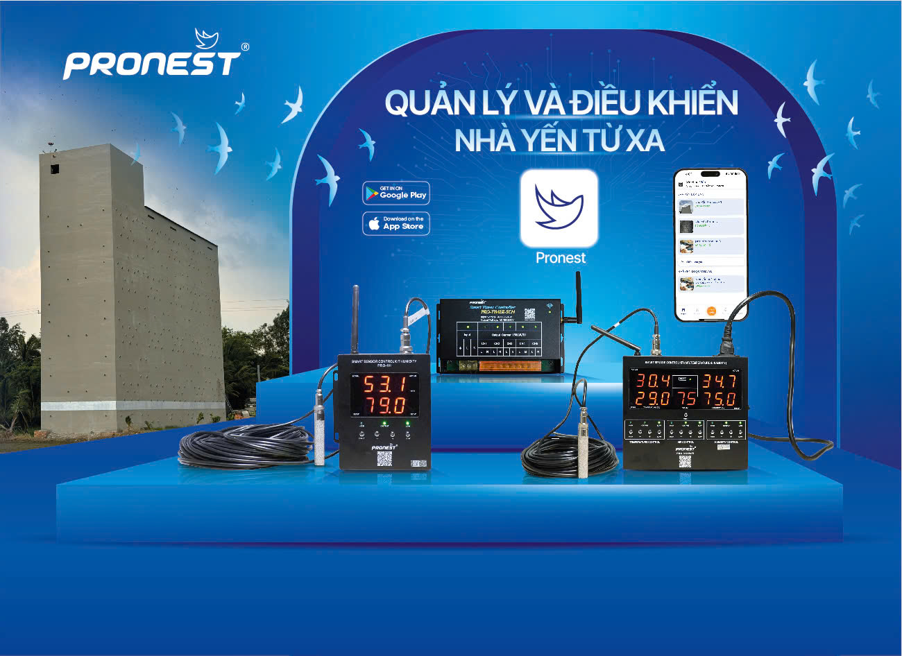 PRONEST – DẪN ĐẦU TRONG LĨNH VỰC THIẾT BỊ NHÀ YẾN MADE IN VIETNAM